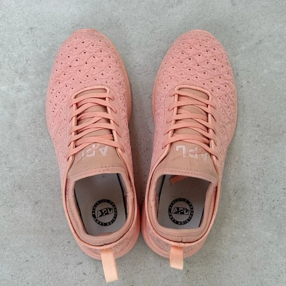 APL TechLoom Phantom Sneakers – Neon Coral (Size 7.5) *Limited Edition Color!* - Picture 9 of 9